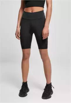 Тканевые брюки URBAN CLASSICS " Urban Classics Women's Ladies High Waist Tech Mesh Cycle Shorts" (1 шт.), черный