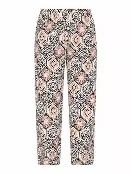Тканевые брюки usha FESTIVAL, цвет black multicolor
