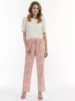 Тканевые брюки Usha, розовый