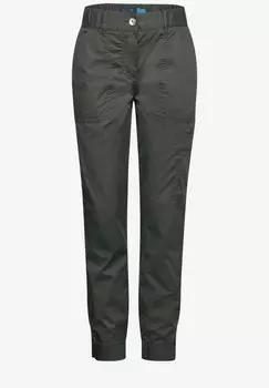 Тканевые брюки UTILITY IM CASUAL FIT Cecil, оливковый