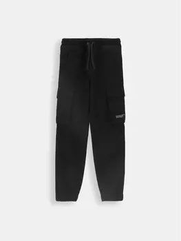 Тканевые брюки узкого кроя Coccodrillo, черный