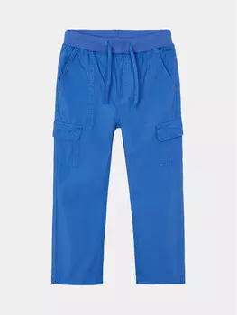 Тканевые брюки узкого кроя Mayoral, синий