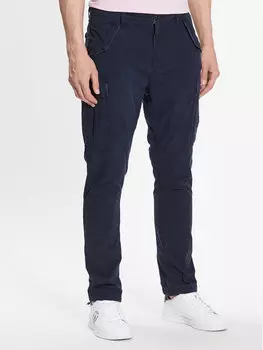 Тканевые брюки узкого кроя Polo Ralph Lauren, синий
