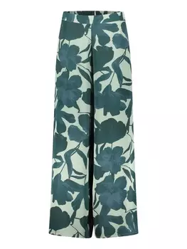 Тканевые брюки Vera Mont, цвет dark green/green