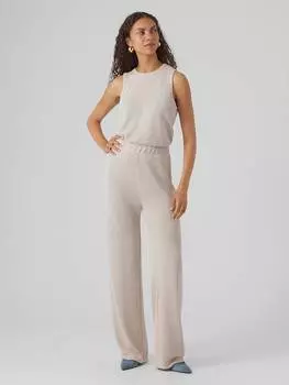 Тканевые брюки Vero Moda, бежевый