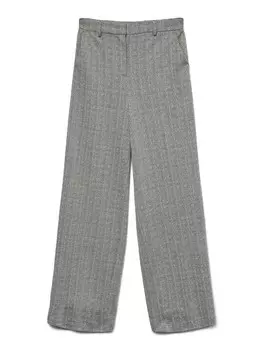 Тканевые брюки VERO MODA Boot cut Pants SILVA, серый
