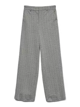 Тканевые брюки VERO MODA Boot cut Pants Silva, серый