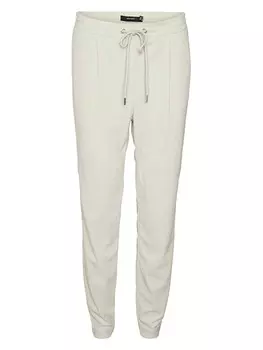 Тканевые брюки Vero Moda, кремовый