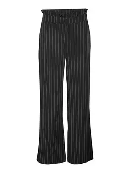 Тканевые брюки VERO MODA Loose fit Pants VMWednesday, черный