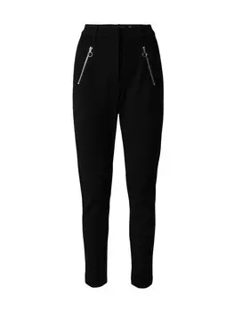 Тканевые брюки VERO MODA Slim fit Pants VMEMMA, черный