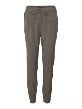 Тканевые брюки VERO MODA Tapered Pants KIARA, пятнистый серый