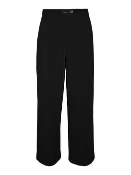 Тканевые брюки VERO MODA Wide leg Pants ZELDA, черный