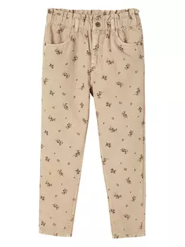 Тканевые брюки vertbaudet, бежевый