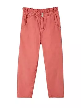 Тканевые брюки vertbaudet, красный