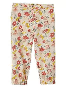 Тканевые брюки vertbaudet, оранжевый