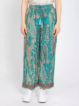 Тканевые брюки Vicci Germany, бирюзовый