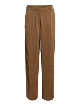 Тканевые брюки Vila, коричневый