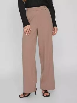 Тканевые брюки Vila, светло-коричневый