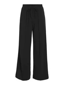 Тканевые брюки VILA Wide leg Pants VIClua, черный