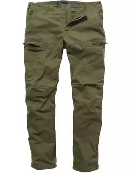 Тканевые брюки Vintage Industries, зеленый