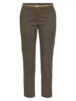 Тканевые брюки Vivance, хаки