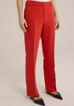 Тканевые брюки WE Fashion, цвет red