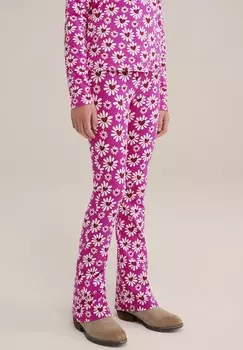 Тканевые брюки WE Fashion, розовый