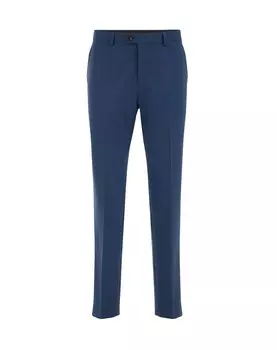 Тканевые брюки WE Fashion Slim fit Pants, цвет blue/cobalt blue