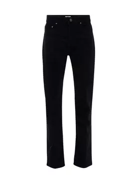 Тканевые брюки WE Fashion Slim fit Pants, темно-синий