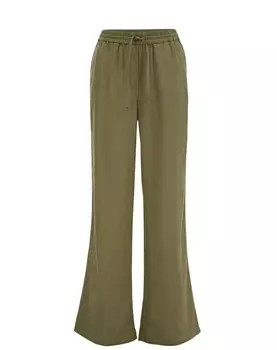 Тканевые брюки WE Fashion Wide leg Pants, хаки