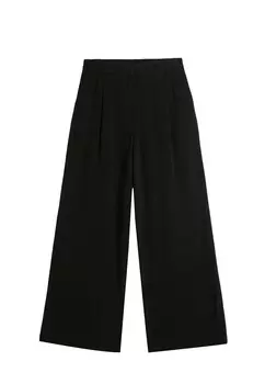 Тканевые брюки WIDE LEG Koton, черный