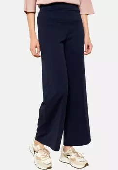 Тканевые брюки WIDE LolaLiza, темно-синий