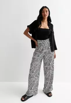 Тканевые брюки WIDE New Look, белый