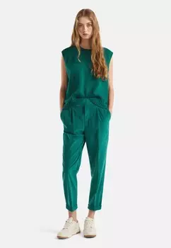 Тканевые брюки WITH STRETCH WAIST United Colors of Benetton, зеленый
