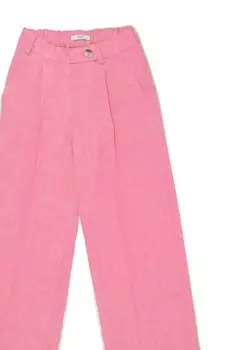 Тканевые брюки Y-Clu, светло-розовый