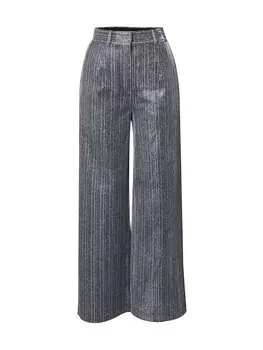 Тканевые брюки YAS Loose fit Pants, серый