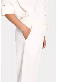 Тканевые брюки ZALINDA Saint Tropez, кремовый