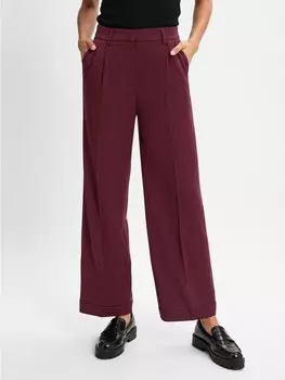 Тканевые брюки Zero, бордо