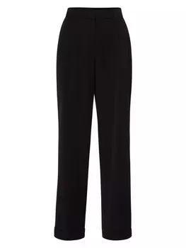 Тканевые брюки Zero Wide Leg, цвет black beauty