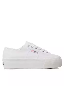 Тканевые кроссовки 2790 Cotw Linea Up And Down Superga, белый