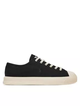 Тканевые кроссовки Ayers Low Pp 809971290002 Polo Ralph Lauren, черный