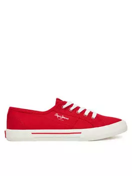 Тканевые кроссовки Brady Basic W PLS31287 Pepe Jeans, красный