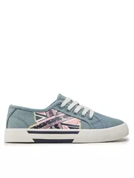 Тканевые кроссовки Brady Flag G Pepe Jeans, синий