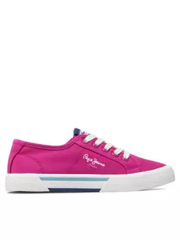 Тканевые кроссовки Brady Girl Basic Pepe Jeans, розовый