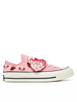 Тканевые кроссовки Chuck 70 Roses A13649C Converse, розовый