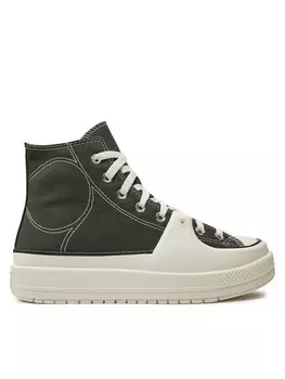 Тканевые кроссовки Chuck Taylor All Star Construct Converse, хаки