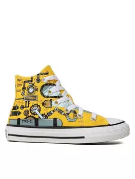 Тканевые кроссовки Chuck Taylor All Star Converse, желтый