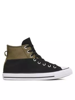 Тканевые кроссовки Chuck Taylor All Star Crafted Patchwork A04512C Converse, черный