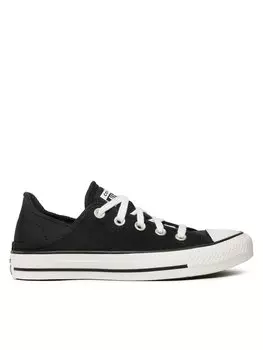 Тканевые кроссовки Chuck Taylor All Star Crush Heel Ox A03075C Converse, черный