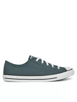 Тканевые кроссовки Chuck Taylor All Star Dainty A12566C Converse, зеленый